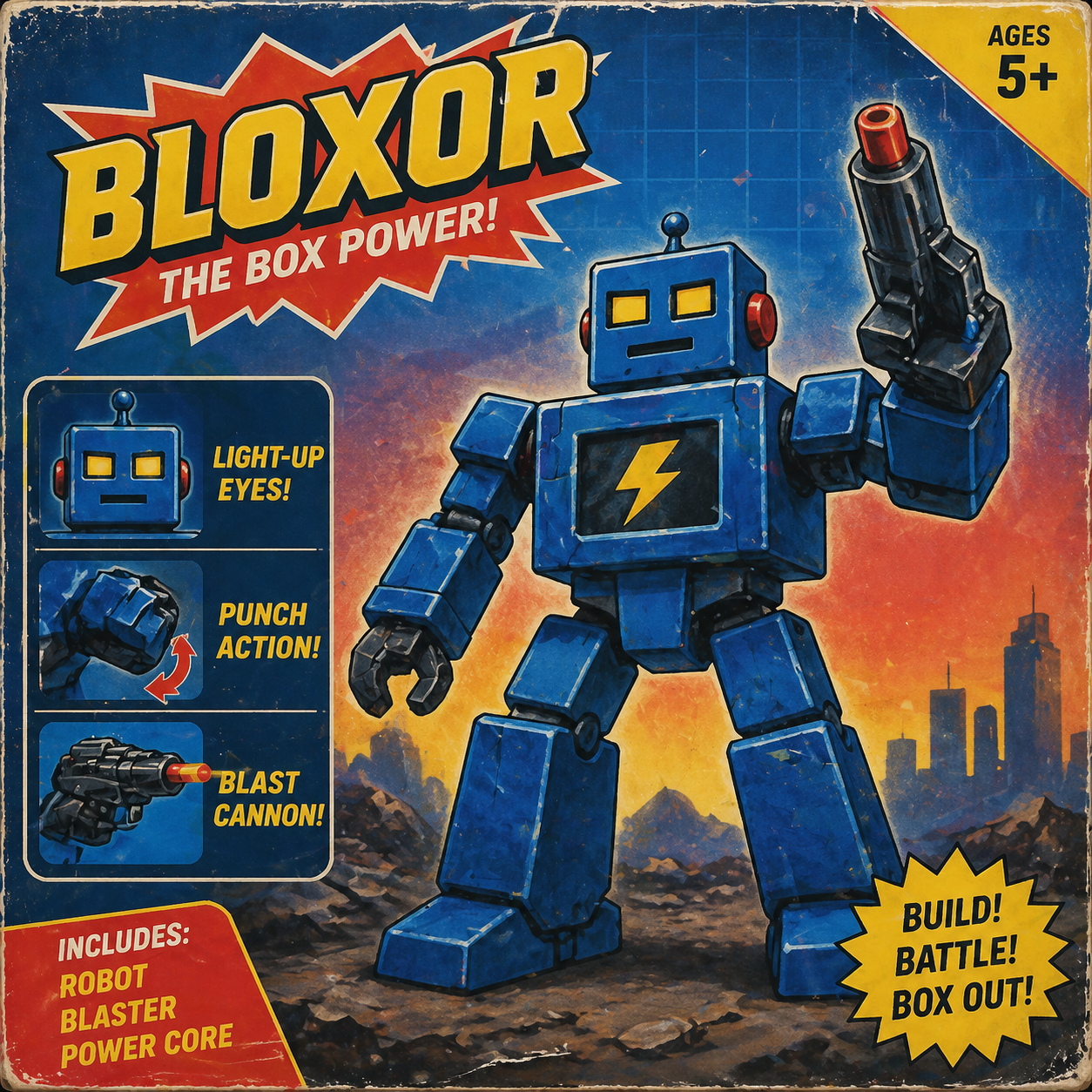Robot Off-Brand Toy Package preview